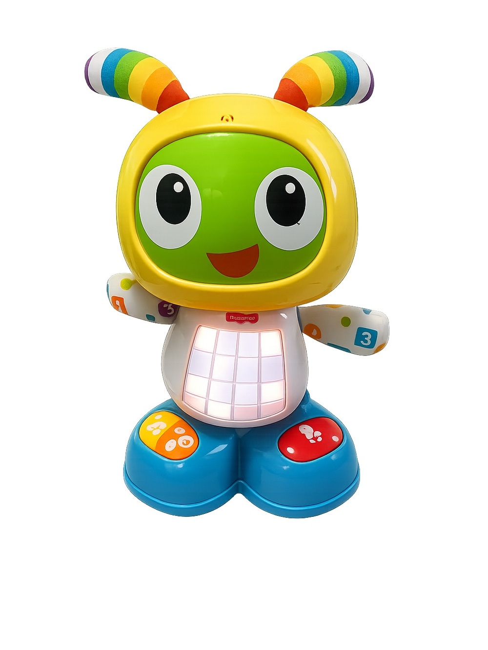 Fisher Price Bright Beats BeatBo Music ABC Dancing Recording Robot Tested Works - Picture 4 of 8